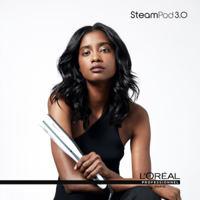 L'Oréal Professionnel Paris Steampod 3.0 Weiß Glätteisen mit Dampf