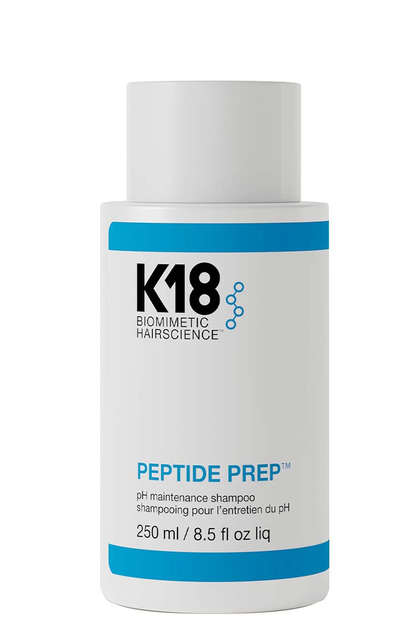 K18 Biomimetic Hairscience PEPTIDE PREP pH Maintenance Shampoo 250ml