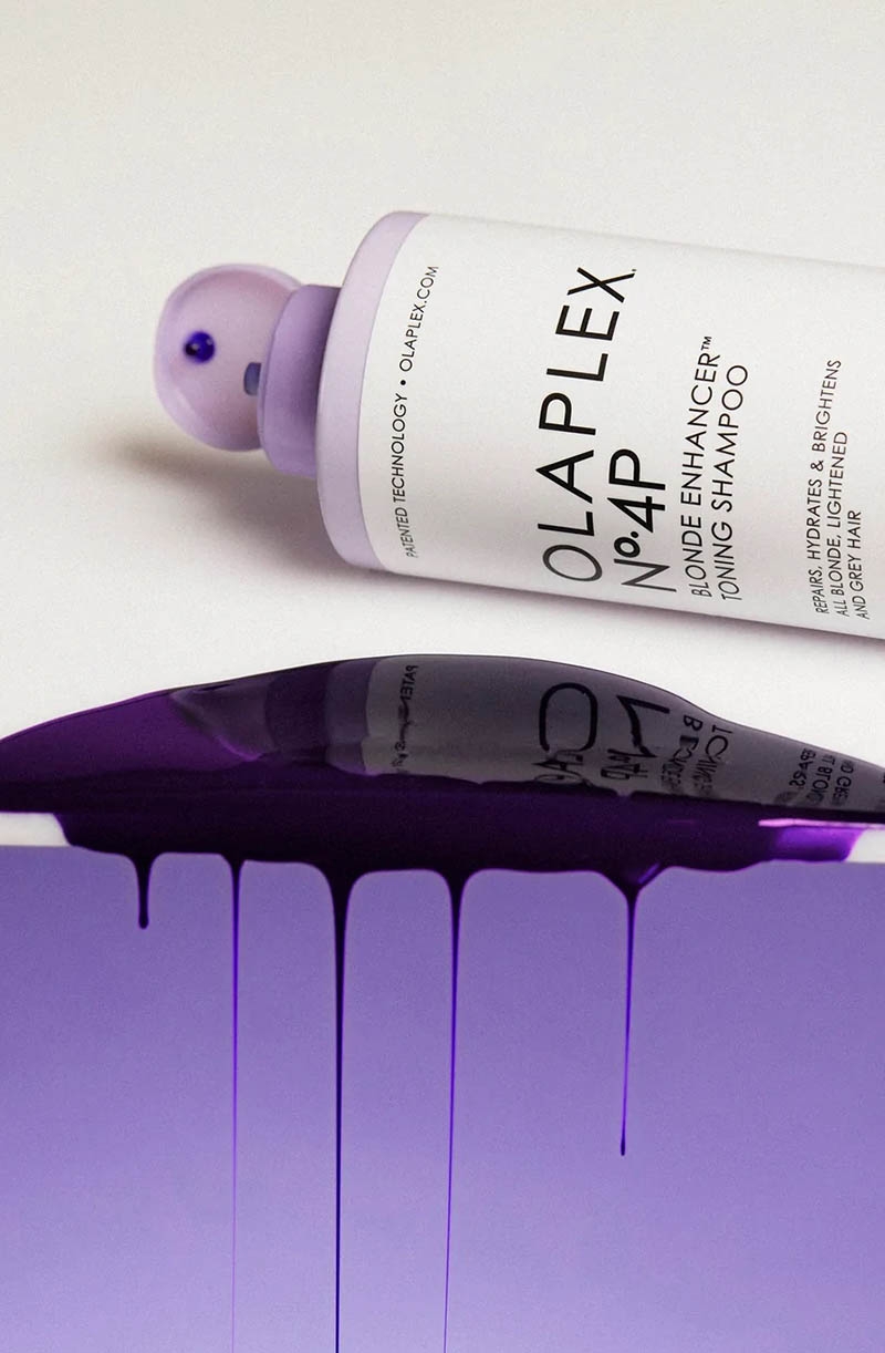 OLAPLEX® No.4-P Blonde Enhancer Toning Shampoo
