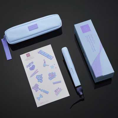 Limited Edition: ghd iD platinum+ Styler pastel blue