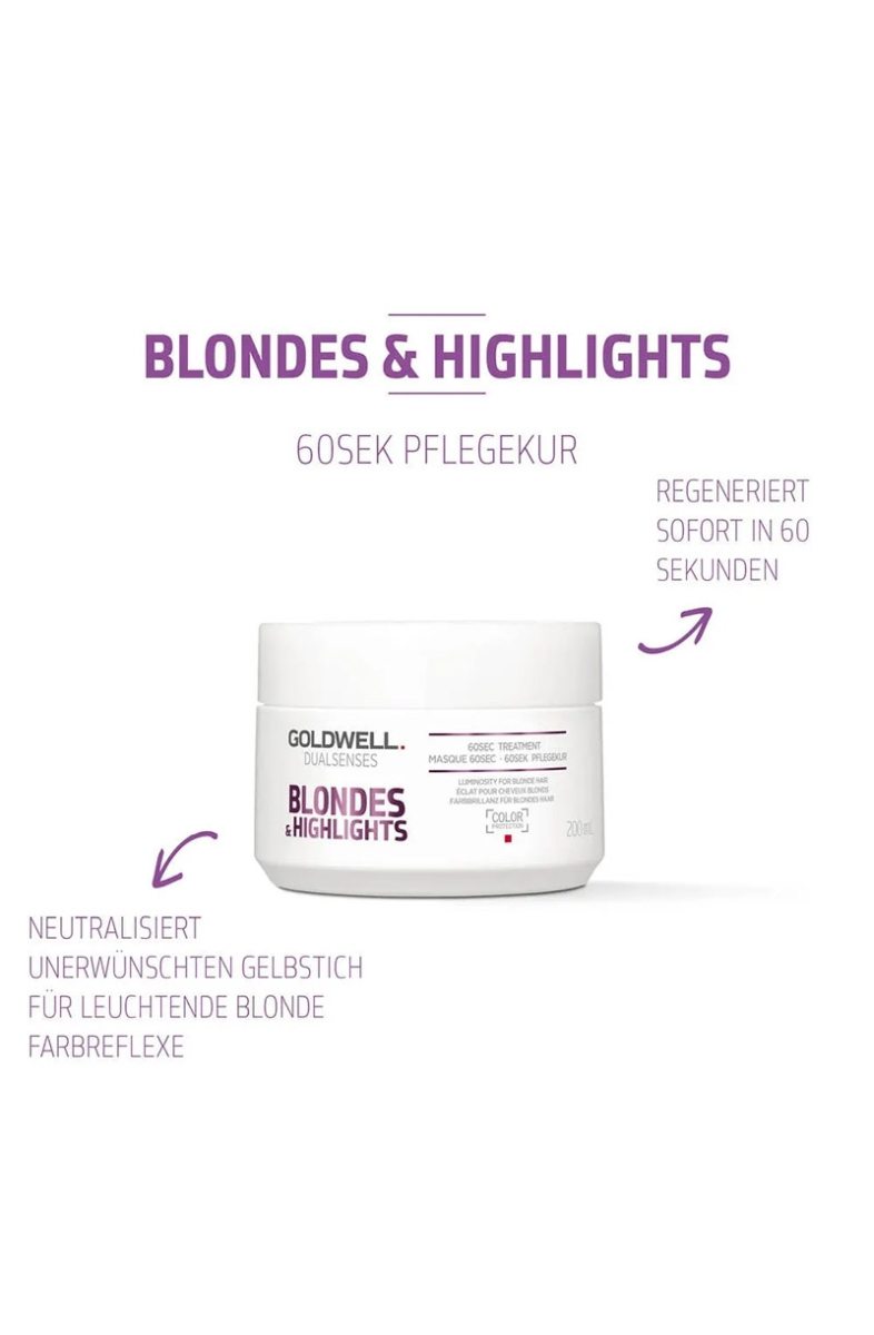 Goldwell Dualsenses Blondes & Highlights 60 Sec Treatment*