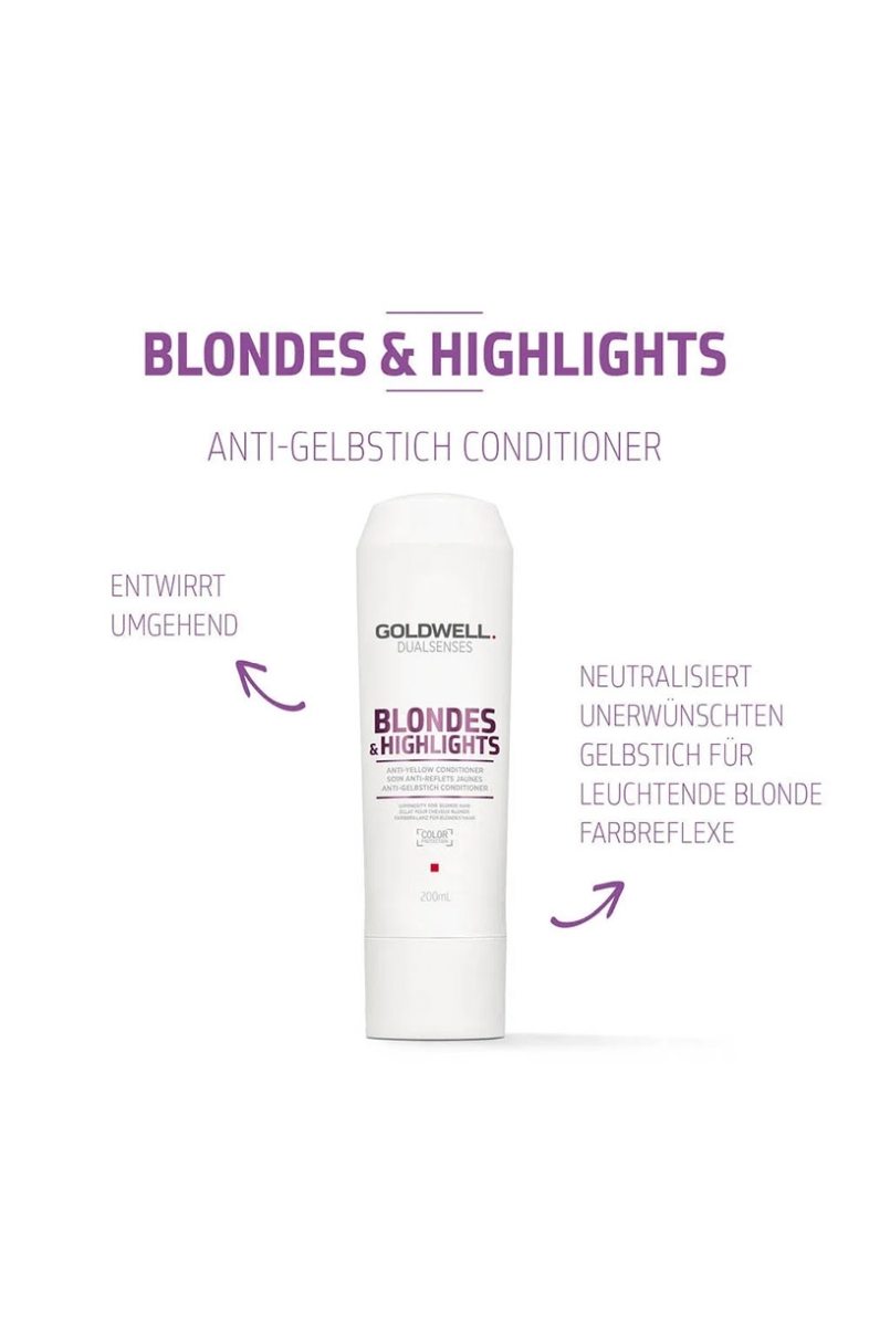 Goldwell Dualsenses Blondes & Highlights Anti-Yellow Conditioner