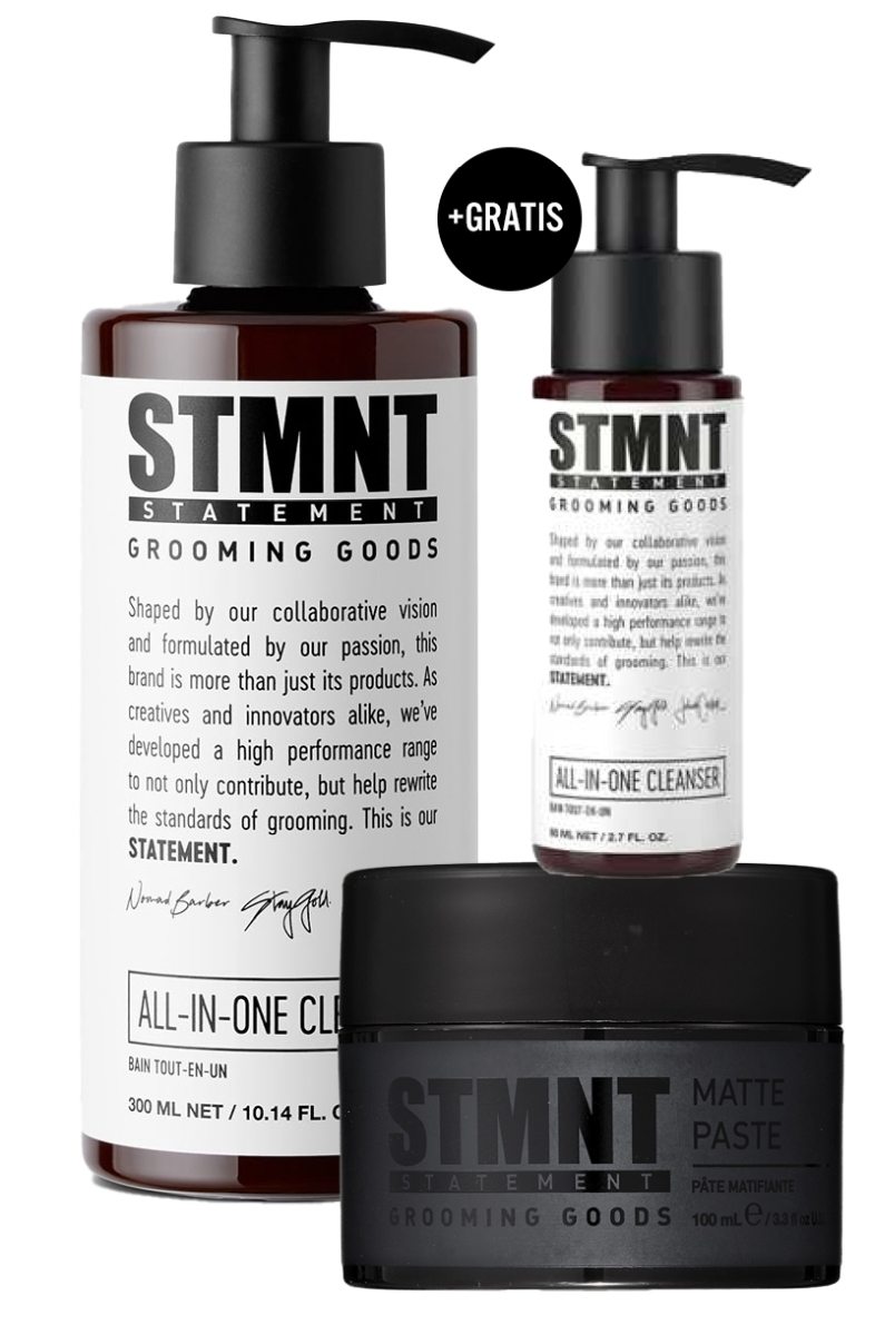 STMNT Sparbundle mit Matte Paste und AIC 80ml GRATIS