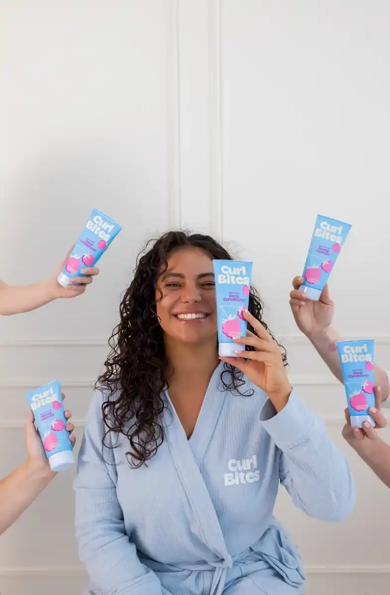 Curl Bites Weightless Protein Leave-In Conditioner 150ml