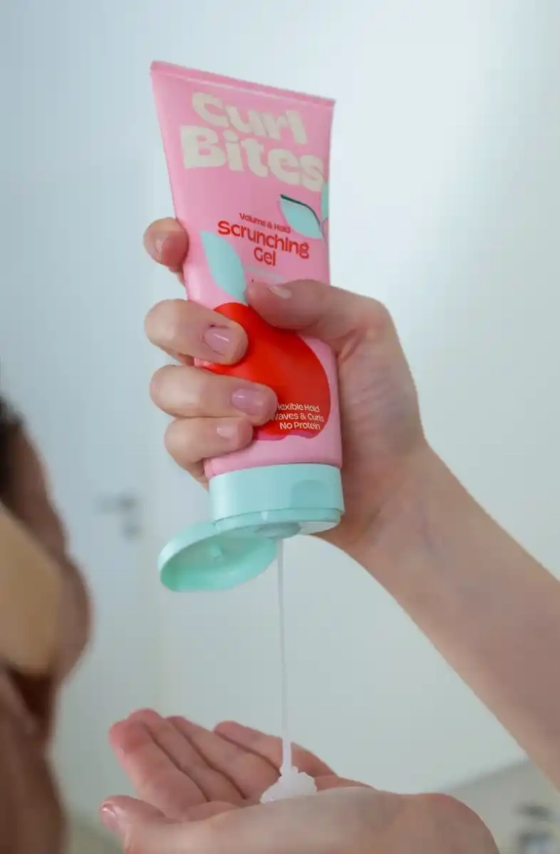 Curl Bites Volume & Hold Scrunching Gel 200ml