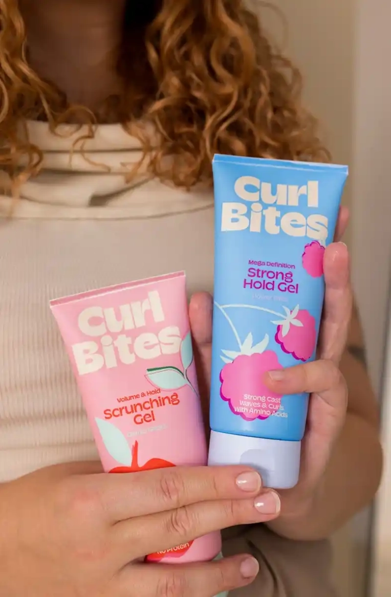Curl Bites Volume & Hold Scrunching Gel 200ml