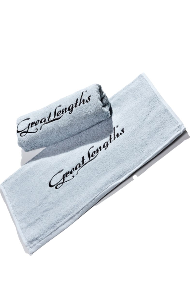 Great Lengths Handtuch grau