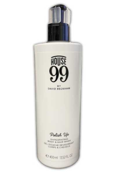 House 99 by David Beckham Duschgel und Shampoo for Men 400ml